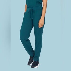 Mandala 9 Pocket Scrub Pants Carribean Blue Large